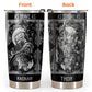 Viking Brave Norse Warrior 20 Oz Tumbler For Coffee Travel And Daily Drinks