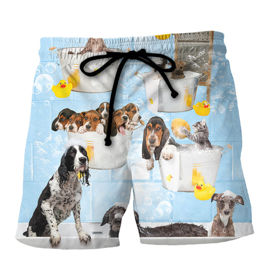 Dog Pet Grooming Beach Shorts For Oceanfront Escapes And Thoughtful Gift Giving
