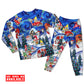 Festive Gnome Friends Christmas Long Sleeve Pajamas Set For Holiday Travel And Comfortable Home Wear