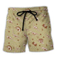 Dinosaur Beach Shorts For Weekend Travel And Travel Ready Comfort