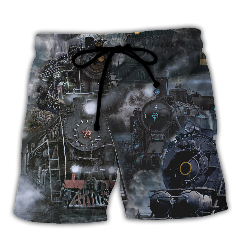 Train Beach Shorts For Island Getaways And Relaxed Casual Wear