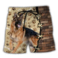 German Shepherd Stylish Dog Beach Shorts For Outdoor Adventures And Thoughtful Seasonal Gifts