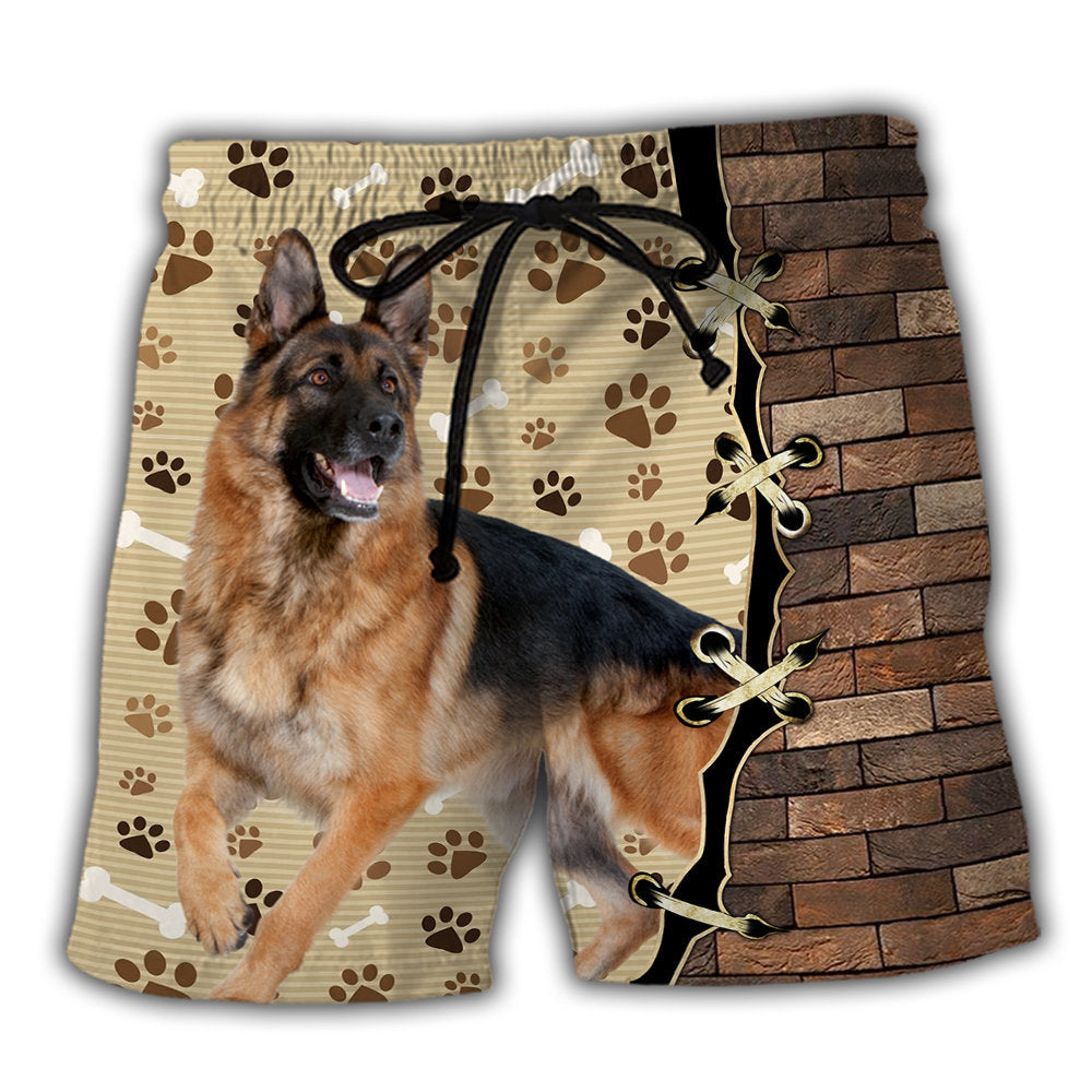 German Shepherd Stylish Dog Beach Shorts For Outdoor Adventures And Thoughtful Seasonal Gifts