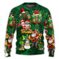 Tiki Christmas Funny Sweater For Winter Parties Seasonal Adventures And Relaxed Everyday Styling