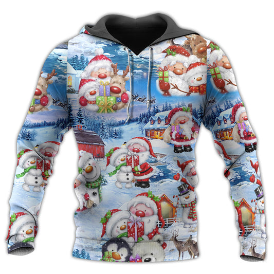 Snowman Winter Holiday Hoodie For Holiday Parties Weekend Outings And Cheerful Gift Giving