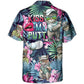 Tropical Funny Golf Cat Hawaiian Shirt For Island Vacations, Resort Wear, And Relaxed Seasonal Style