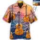 Guitar Various Custom Photo Hawaiian Shirt Artwork View For Weekend Travel And Beach Style