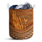 Small Size Bartender Rattan Texture Laundry Basket For Bathroom Bedroom Storage
