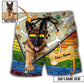 German Shepherd Personalized Photo Beach Shorts For Outdoor Adventures And Thoughtful Seasonal Gifts