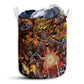 Small Size Skull Motorcycle Racing Fast Fire Laundry Basket For Bathroom Bedroom Storage