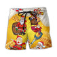 Christmas Santa Drunk Beer Troll Humor Beach Shorts For Summer Vacation And Coastal Travel