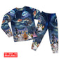 Santa Family Holiday Love Long Sleeve Pajamas Set For Holiday Travel And Comfortable Home Wear