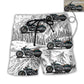 Motorcycle Sweet Cool Style Personalized Photo Beach Shorts Design Detail For Weekend Getaways And Beach Days