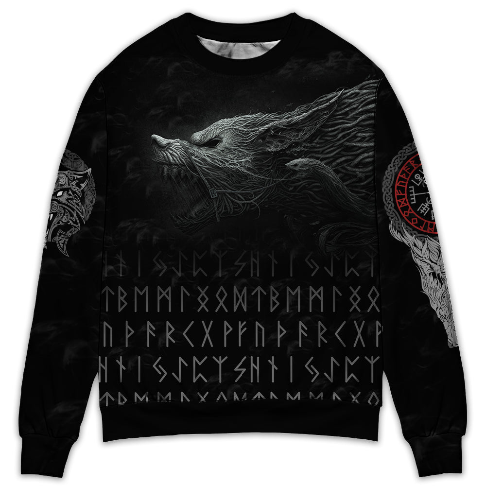 Viking Warrior Blood Black Sweater For Outdoor Gatherings Weekend Trips And Bold Casual Styling