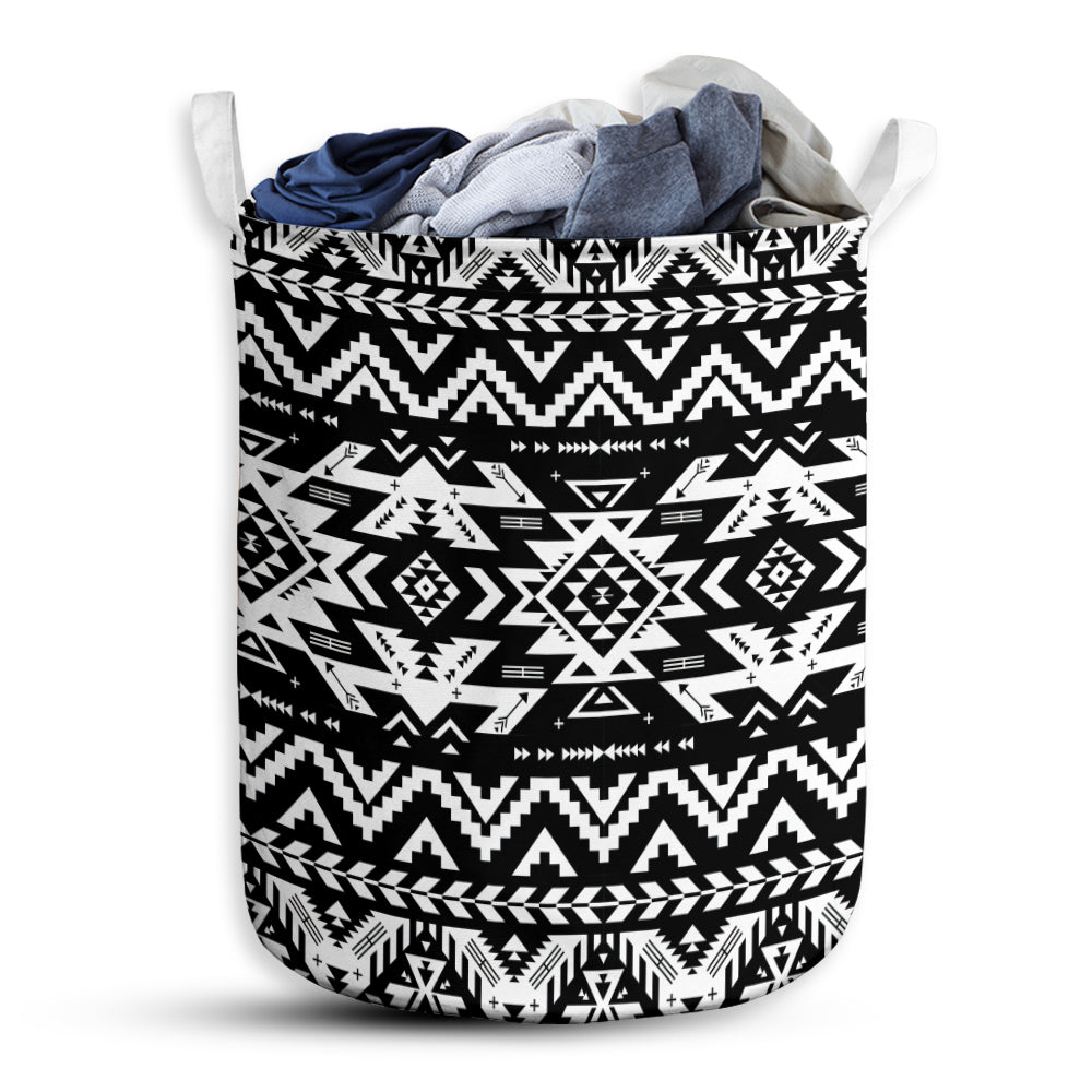 Small Size Native Americans Legend Life Limited 19 Laundry Basket For Bathroom Bedroom Storage