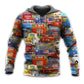 Truck Packed Transport Hoodie For Garage Inspired Outfits Travel And Comfortable Style