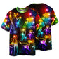 Happy Family Christmas Tree Lights Short Sleeve Pajamas Set For Christmas Sleepwear And Family Lounging
