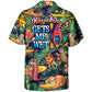 Tropical Funny Kayaking Sloth Hawaiian Shirt For Tropical Holidays, Outdoor Gatherings, And Everyday Comfort