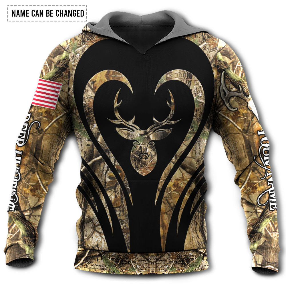 Deer Hunting Lover Personalized Hoodie For Outdoor Hunting Trips Travel And Comfortable Everyday Wear