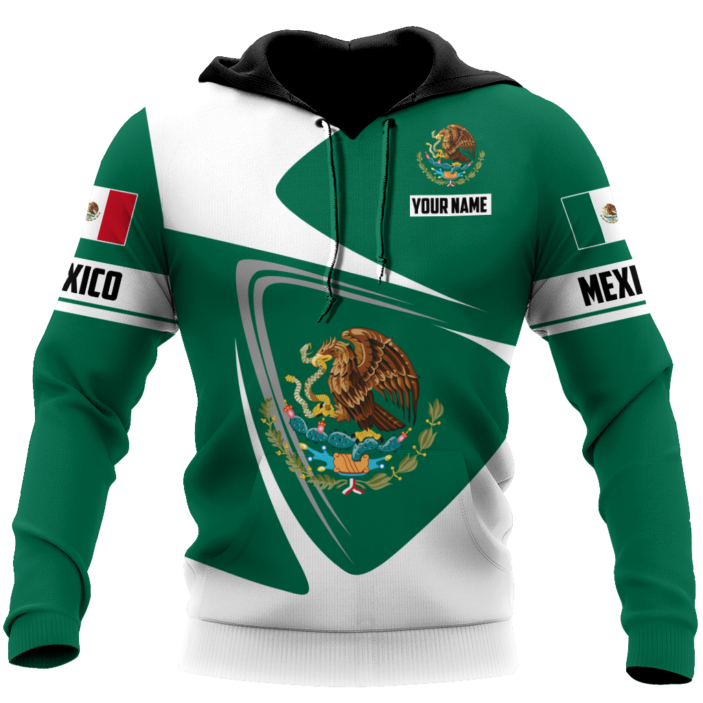 Mexican Personalized Pattern Hoodie For Traditional Artwork Lovers Travel And Relaxed Daily Outfits