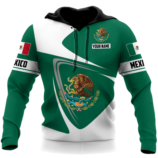 Mexican Personalized Pattern Hoodie For Traditional Artwork Lovers Travel And Relaxed Daily Outfits