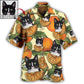 Tropical Cat Various Custom Photo Hawaiian Shirt For Poolside Relaxation And Sunny Getaways