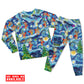 Happy Dancing Reindeer Christmas Long Sleeve Pajamas Set For Winter Nights And Thoughtful Gifting
