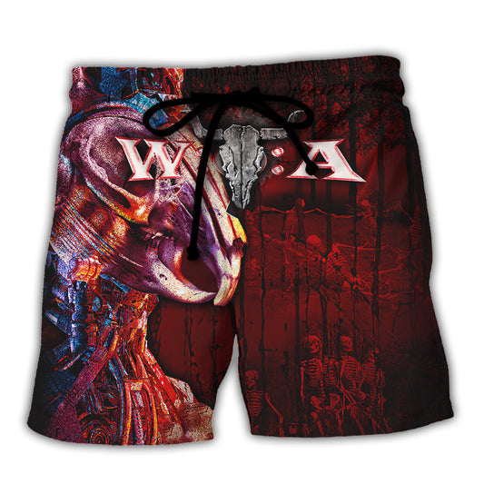 Music Festival Nature Future Theme Beach Shorts For Summer Festivals And Travel