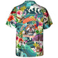 Parasailing Dog Hawaiian Shirt For Tropical Holidays, Outdoor Gatherings, And Everyday Comfort