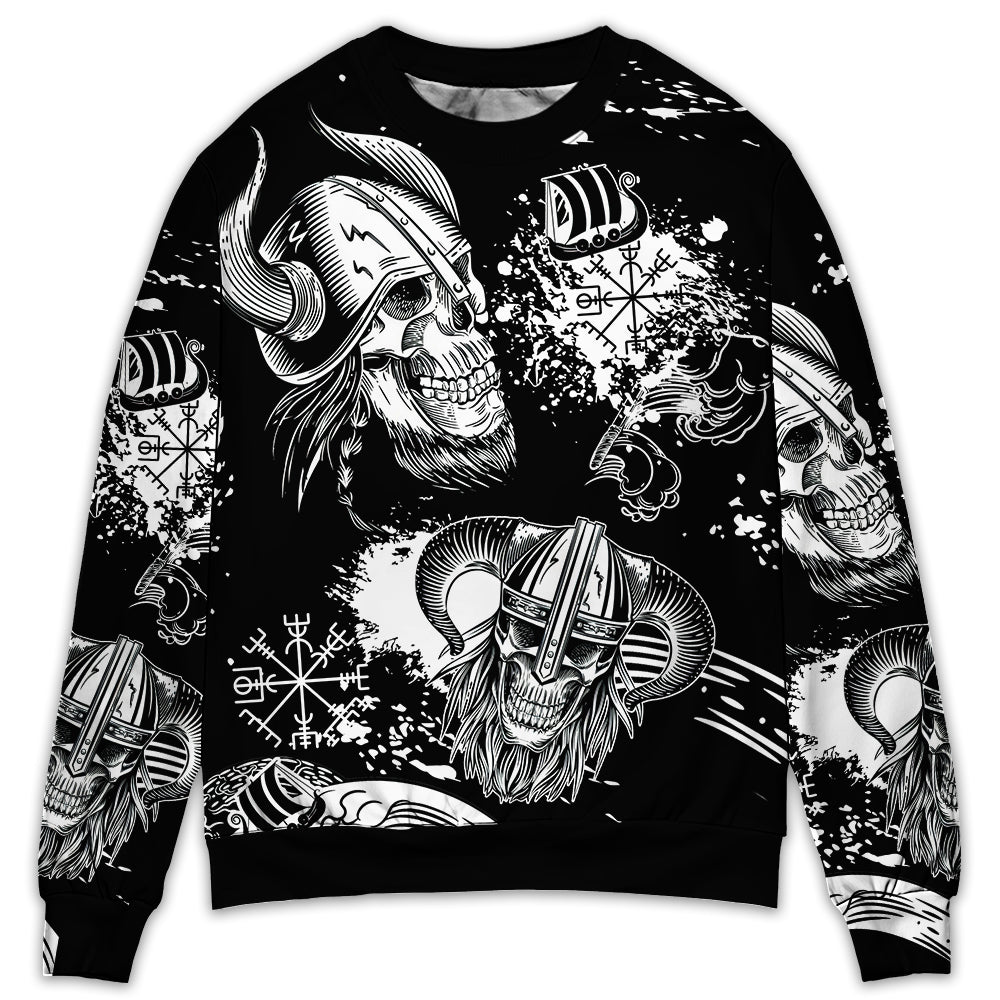 Black Viking Victory Sweater For Inspired Outfits Holidays And Relaxed Everyday Comfort