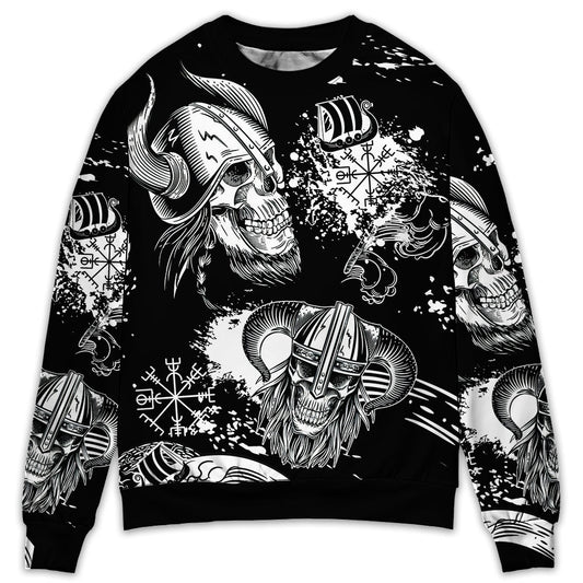 Black Viking Victory Sweater For Inspired Outfits Holidays And Relaxed Everyday Comfort