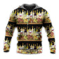 Wine Tasting Border Stripe Hoodie For Comfortable Daily Outfits Holidays And Casual Wear