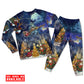 Loving Family Christmas Long Sleeve Pajamas Set For Holiday Bedtime And Cozy Home Wear