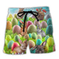 Easter Funny Rabbit Happy Easter Beach Shorts For Pet Lover Outdoor Comfort