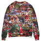 Santa Snow Village Spirit Of Giving Sweater For Festive Parties Family Photos And Comfortable Seasonal Wear
