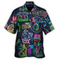 Neon Easter And Rabbit Hawaiian Shirt For Beach Vacations Casual Parties And Warm Weather Style