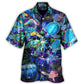 Turtle Sea Next Wave Hawaiian Shirt Pattern View For Lightweight Everyday Style