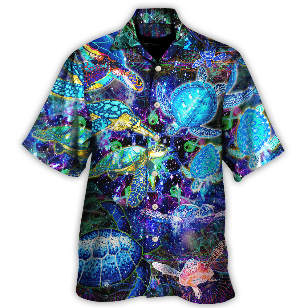 Turtle Sea Next Wave Hawaiian Shirt Pattern View For Lightweight Everyday Style