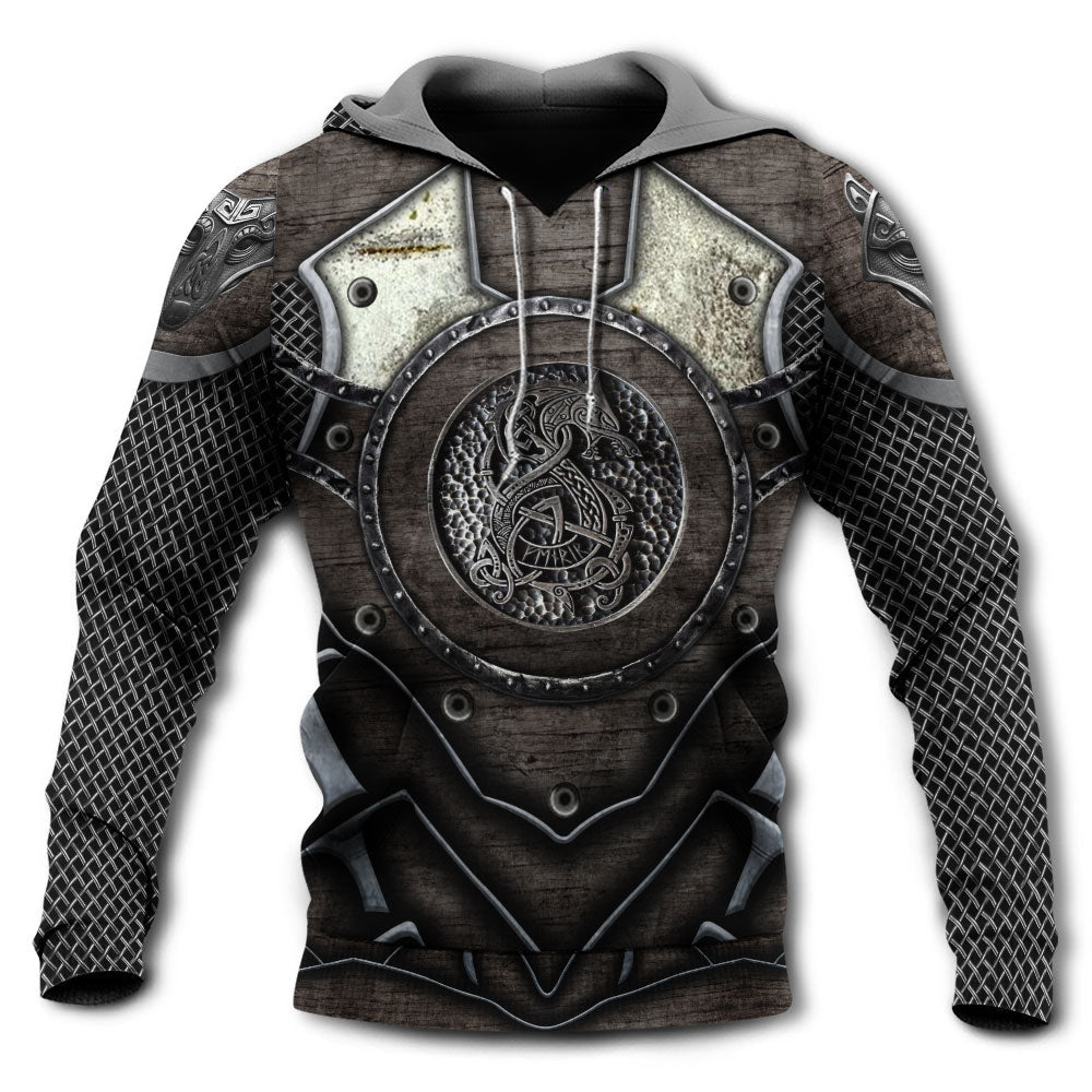 Blue Viking Blood Traditional Personalized Hoodie For Bold Streetwear Outdoor Trips And Mythology Enthusiasts