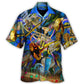 Music Trumpet Fail Day Hawaiian Shirt For Vacation Days And Relaxed Coastal Outings