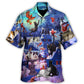 Cats Watching Cardinal Birds Hawaiian Shirt For Summer Vacation Beach Travel And Relaxed Casual Wear