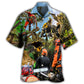 Arborist Tree Climbing Work Hawaiian Shirt For Active Holidays, Resort Trips, And Warm Weather Gatherings