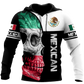 Mexican Skull Hoodie For Gothic Art Lovers Daily Wear And Weekend Adventures