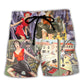 Lawn Bowling Girl Playing Funny Oops Moment Beach Shorts For Game Day Getaways