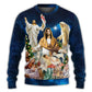 Christmas Miracle Night Faith Sweater For Festive Events Weekend Outings And Comfortable Winter Style