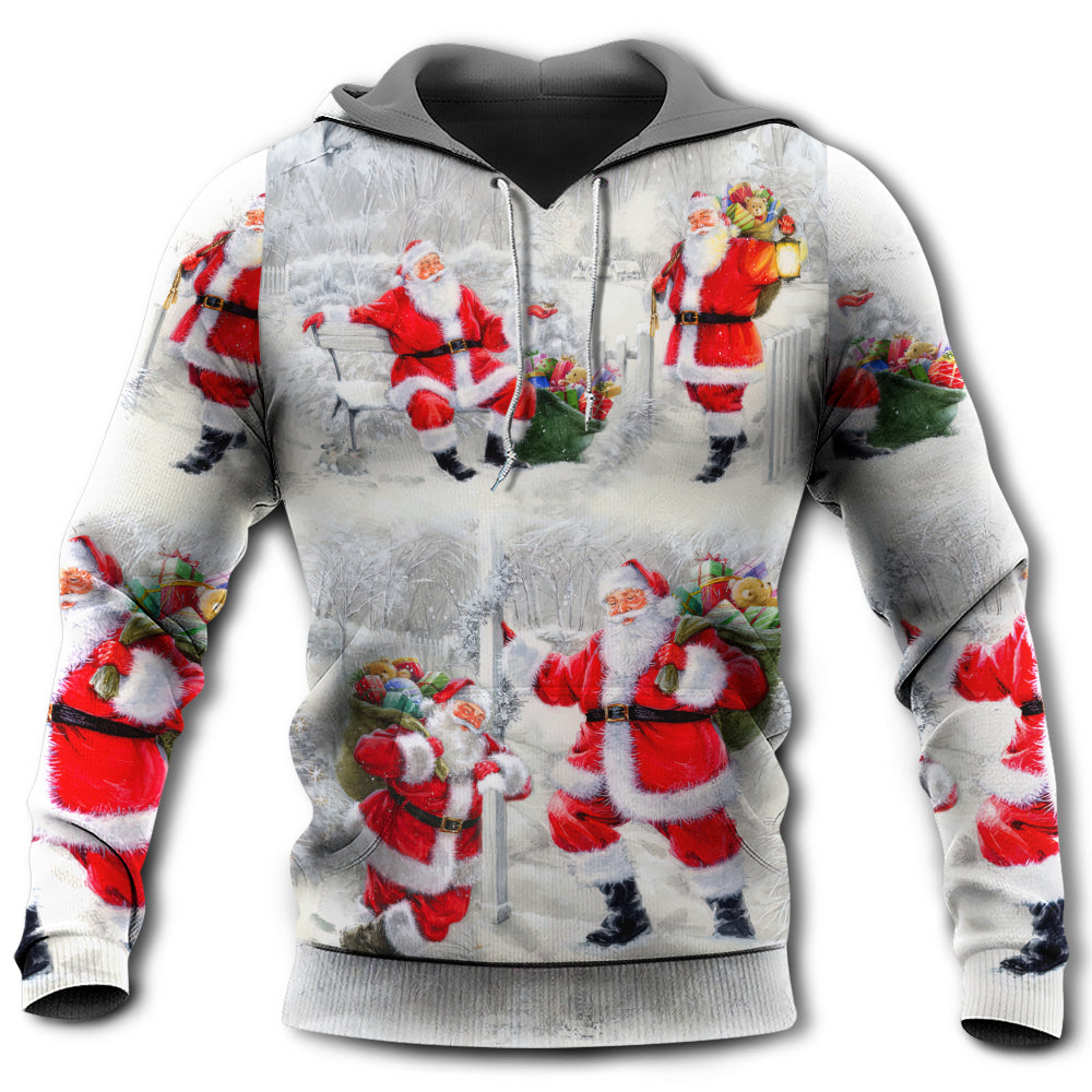 Christmas Santa Holiday Companion Hoodie For Winter Adventures Family Gatherings And Festive Everyday Style