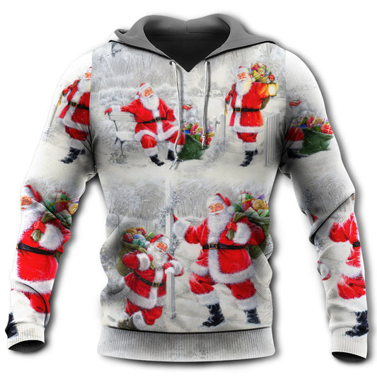 Christmas Santa Holiday Companion Hoodie For Winter Adventures Family Gatherings And Festive Everyday Style