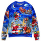 Christmas Santa In Town Magic Night Sweater For Family Gatherings Winter Travel And Everyday Seasonal Comfort