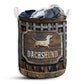 Small Size Dachshund Vintage Laundry Basket For Bathroom Bedroom Storage