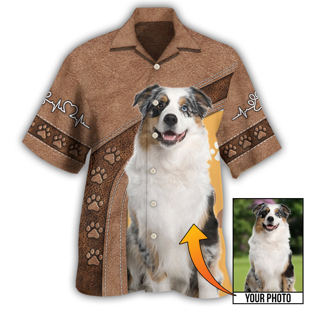 Dog Custom Photo Personalized Hawaiian Shirt For Beach Parties And Weekend Getaways